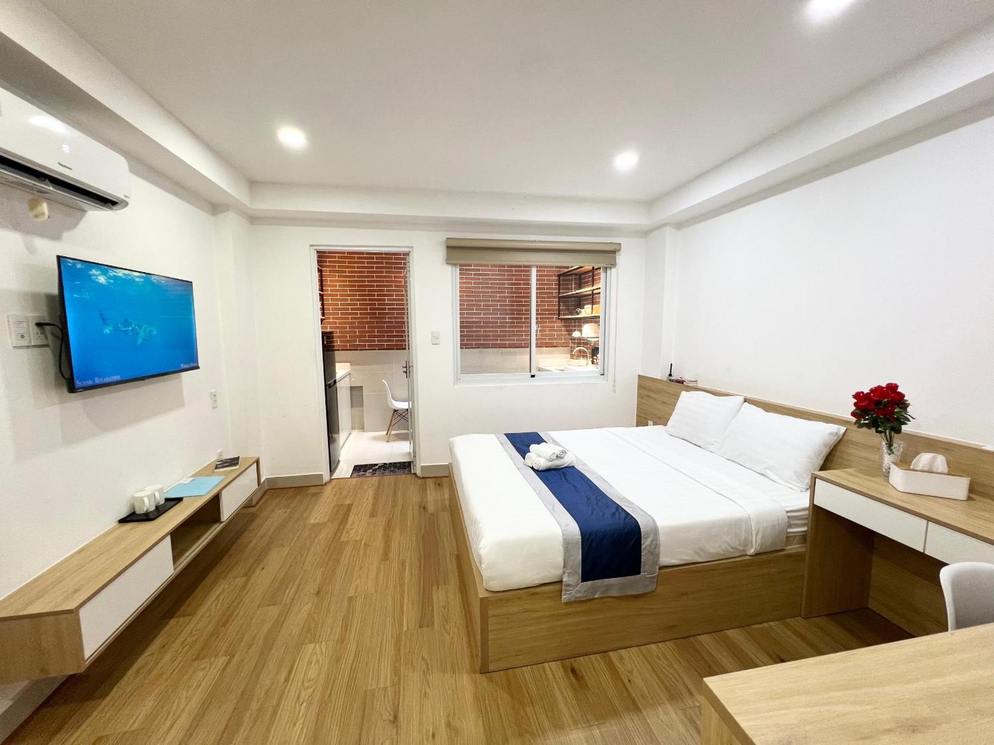 Home Away Ky Con - Serviced Apartment Хошимин Екстериор снимка